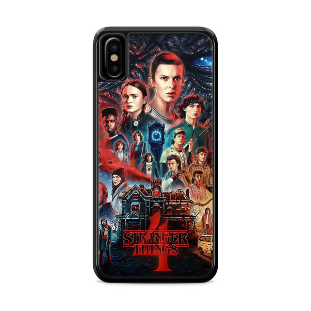 Stranger Things 4 Poster iPhone XS Max Case
