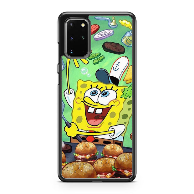 Spongebob Squarepant Cooking Galaxy Note 20 Case