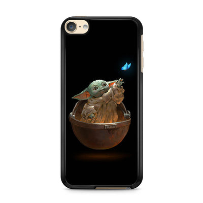 Baby Yoda Butterfly iPod Touch 6/7 Case