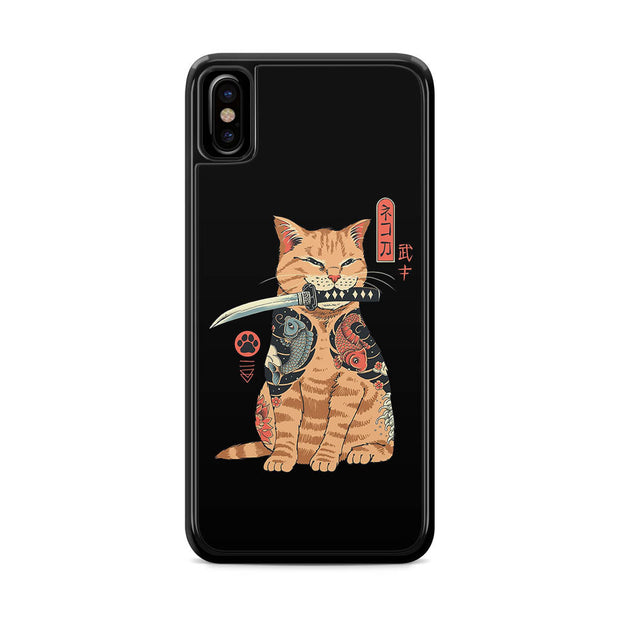 Cat Samurai iPhone XS Max Case