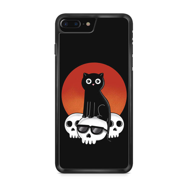 Skull and Cat iPhone 7 Plus Case