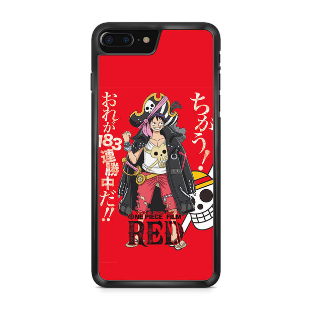 One Piece Red Luffy iPhone 7 Plus Case