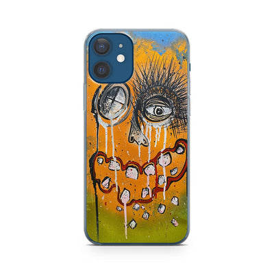 Abstract Face iPhone 13 Mini Case